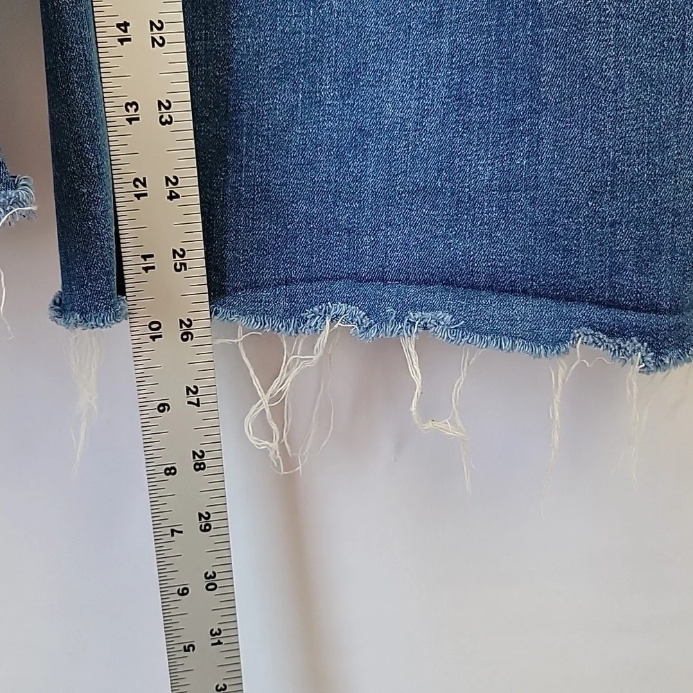 H&M & Denim Jupe Coulotte High Waist Jean Size 27